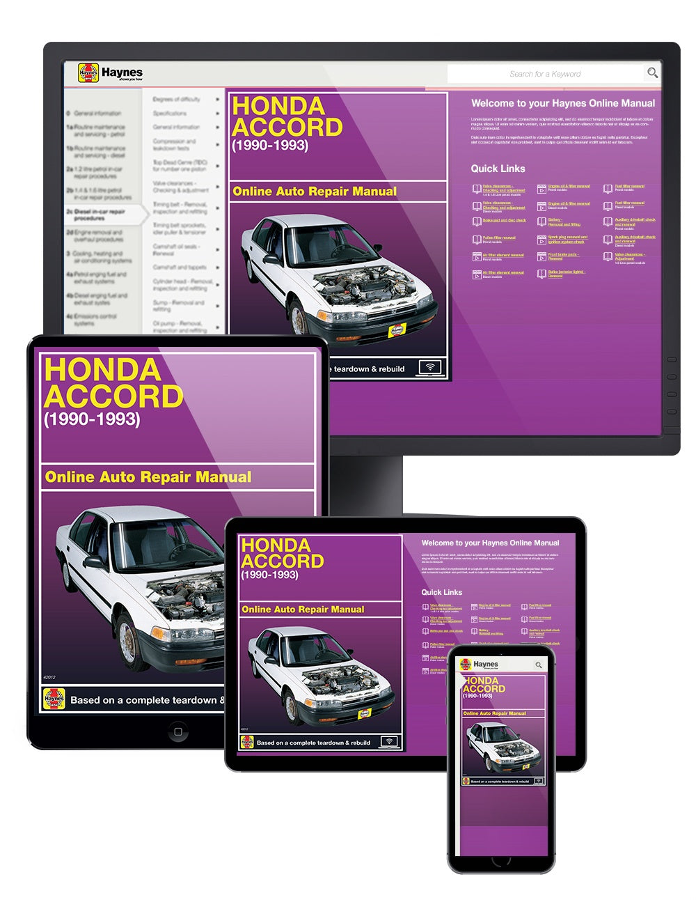 Honda Accord (90-93) Haynes Repair Manual – Haynes Manuals North