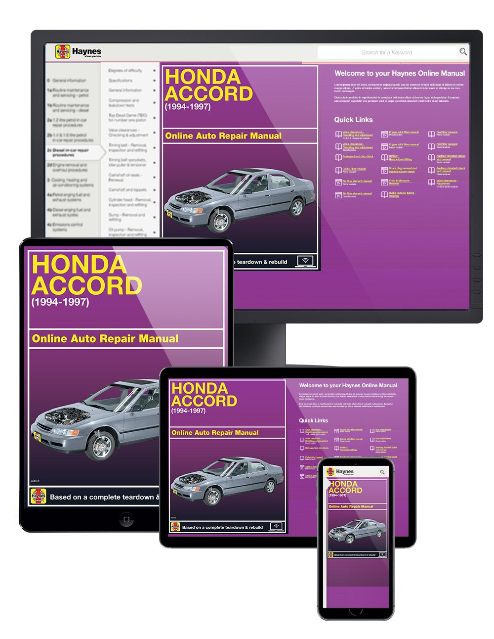 Honda Accord (94-97) Haynes Repair Manual