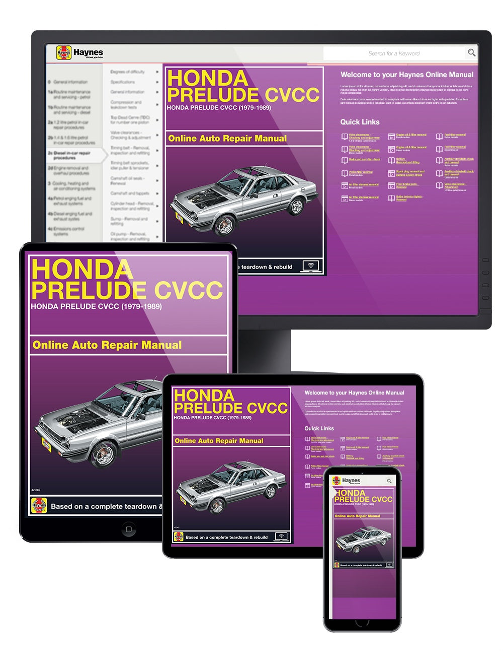 Honda Prelude CVCC (1979-1989) Haynes Repair Manual – Haynes