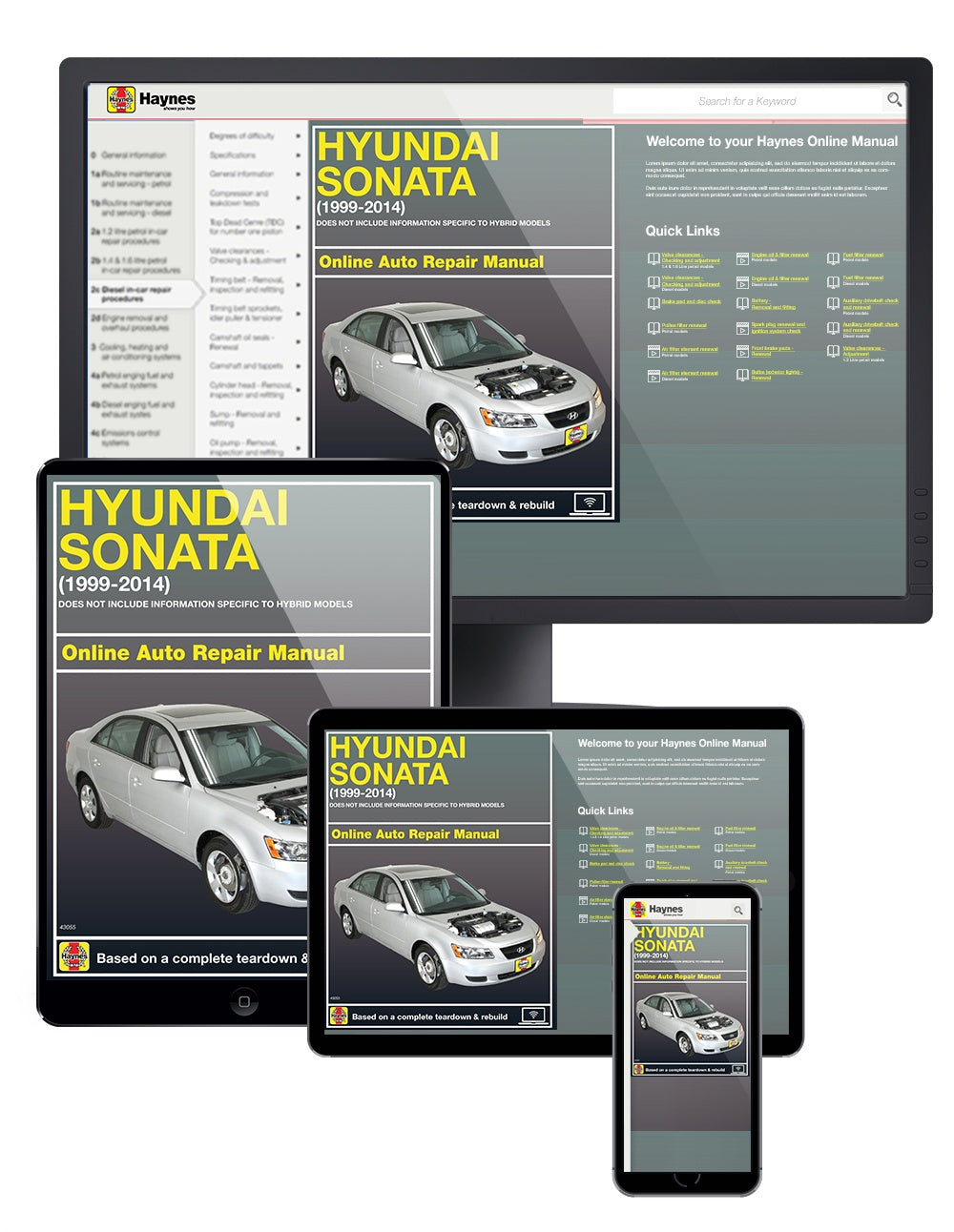 Hyundai Sonata (99-14) Haynes Repair Manual