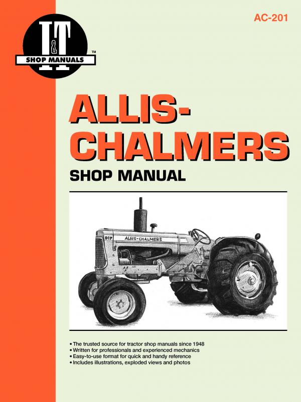 Allis Chalmers D-10 to D-17 & 160 to 175 Tractor Service Repair Manual