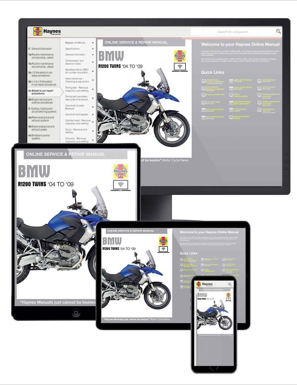 BMW R1200 Twins (04-09) Haynes Repair Manual