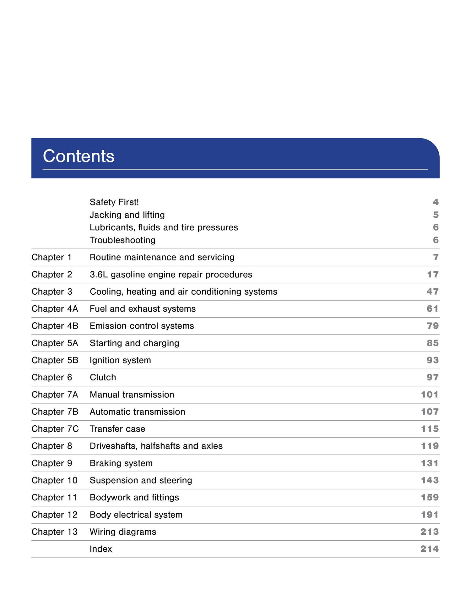 Jeep Wrangler JL (2018 - 2023) Haynes Repair Manual