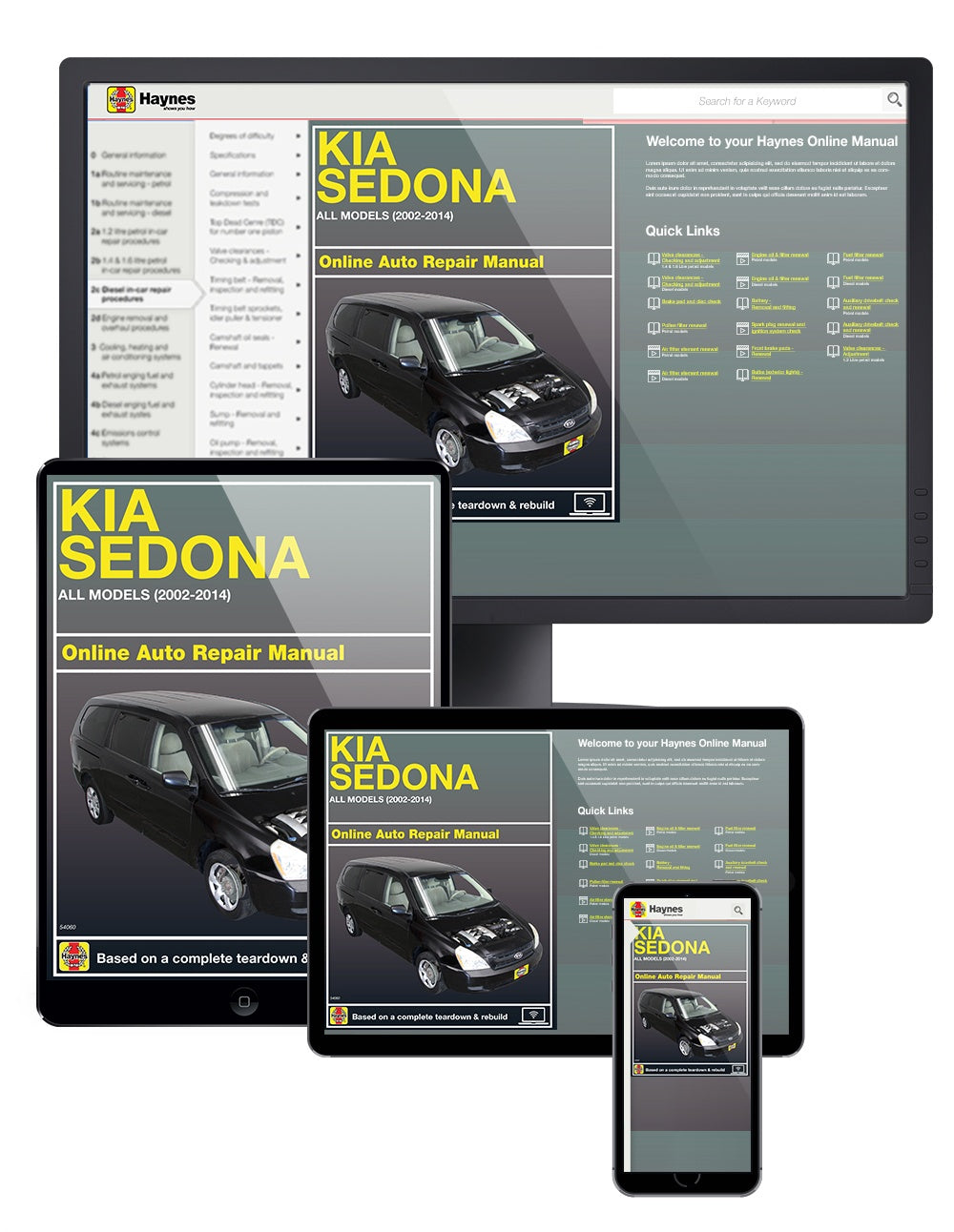 Kia Sedona (02-14) Haynes Repair Manual
