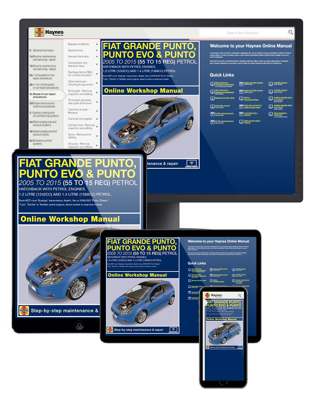 Fiat Service & Repair Manuals - Maintenance Manuals – Haynes