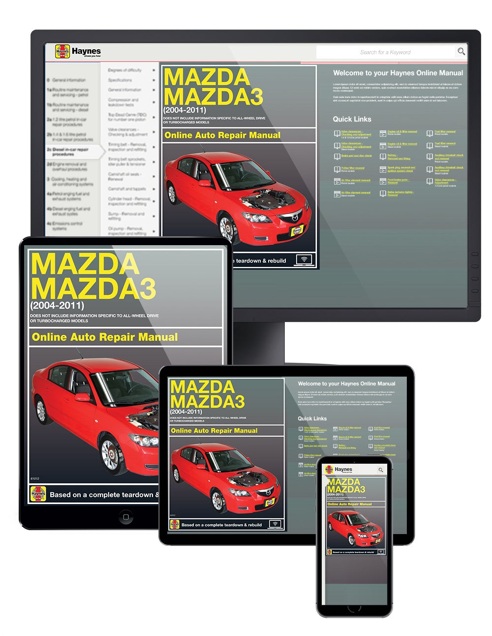 Mazda3 (04-11) Haynes Repair Manual