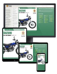 Suzuki RV125/200 VanVan (03 - 17) Haynes Repair Manual