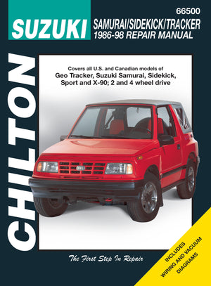 Chilton Geo Service & Repair Manuals