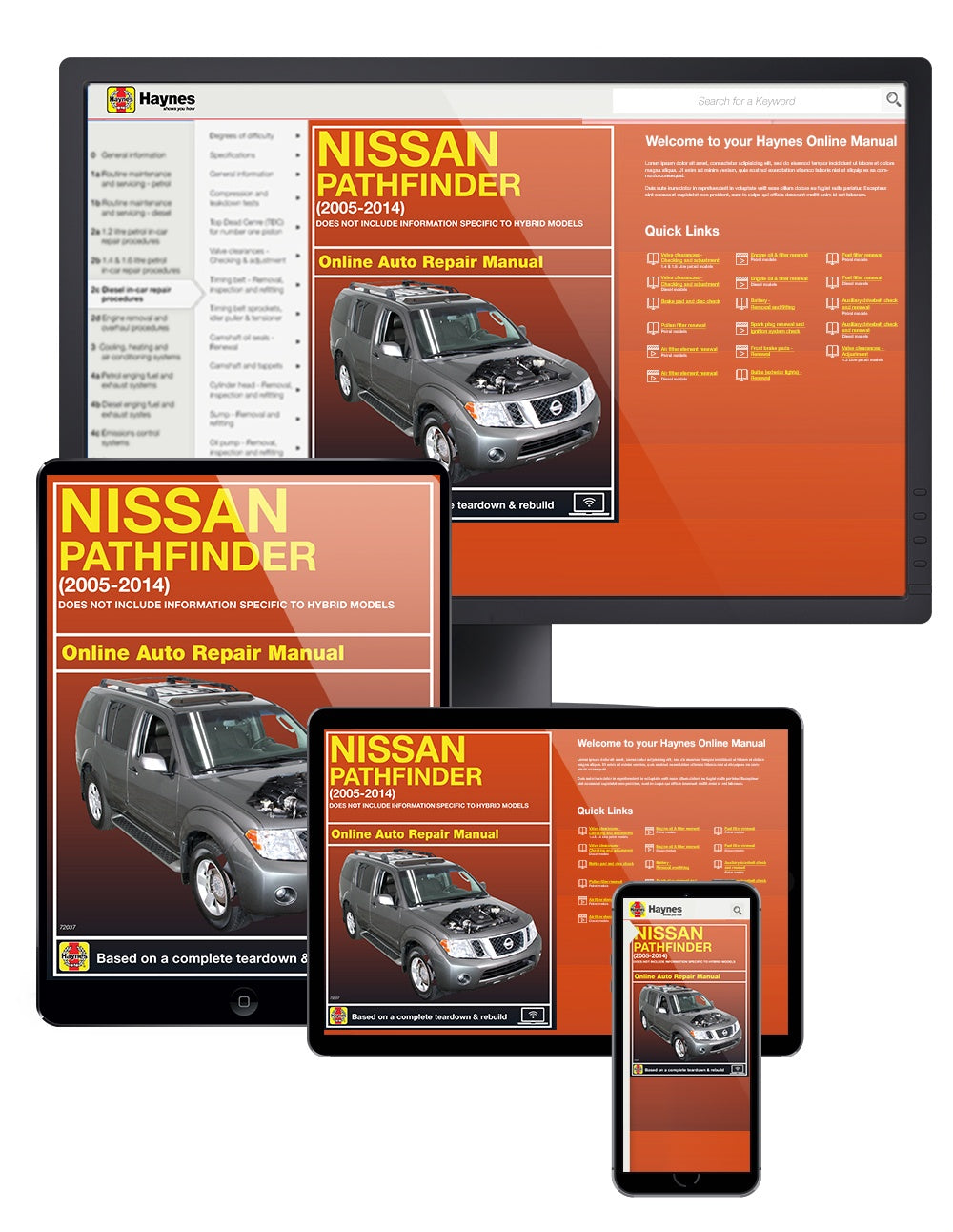 Nissan Pathfinder (05-14) Haynes Repair Manual