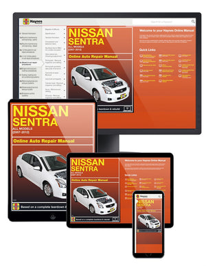Nissan Sentra (07-12) Haynes Repair Manual