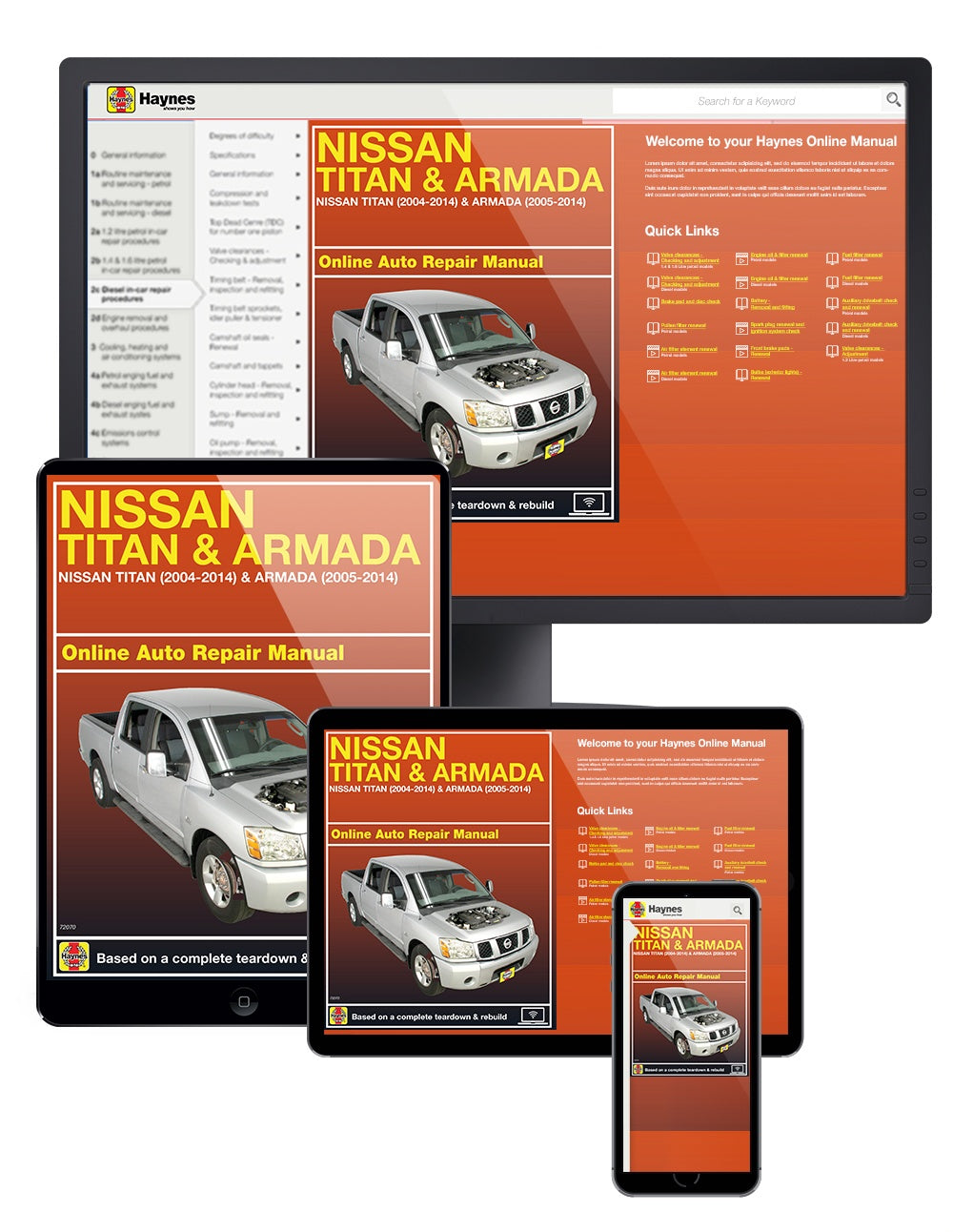 Nissan Titan (04-14), Armada (05-14) & Pathfinder Armada (04) Haynes Repair Manual