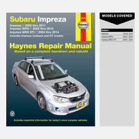 Sample page from inside a Haynes manual