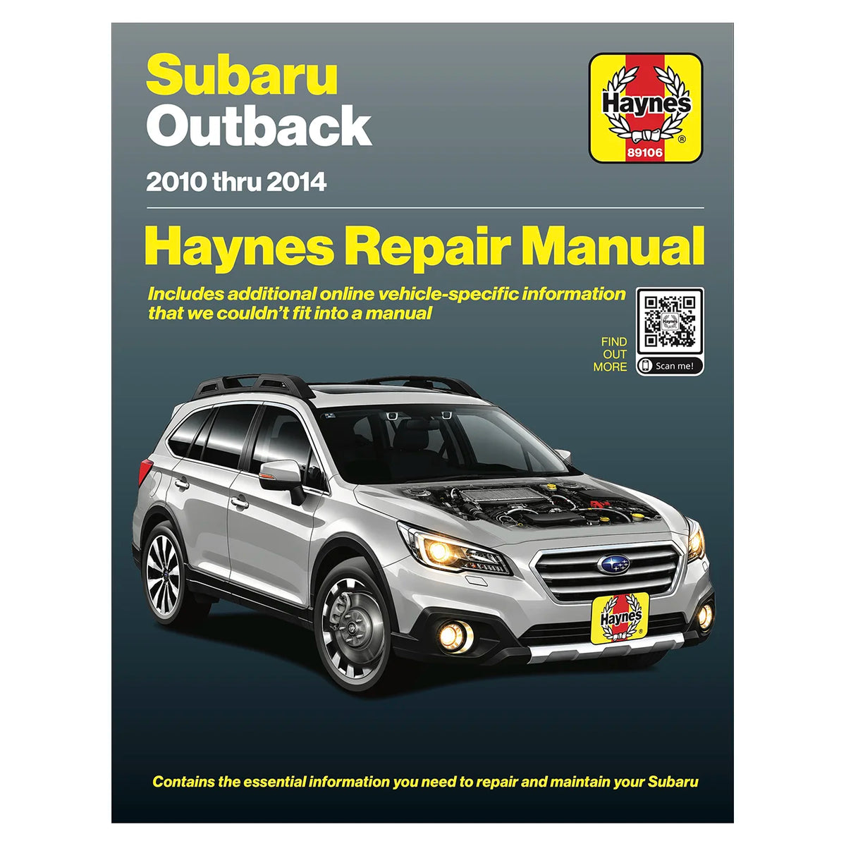 Subaru Outback (2010-2014) Haynes Repair Manual