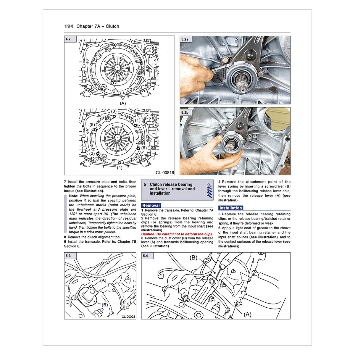 Subaru Outback (2010-2014) Haynes Repair Manual