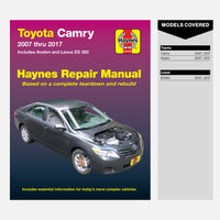 Sample page from inside a Haynes manual