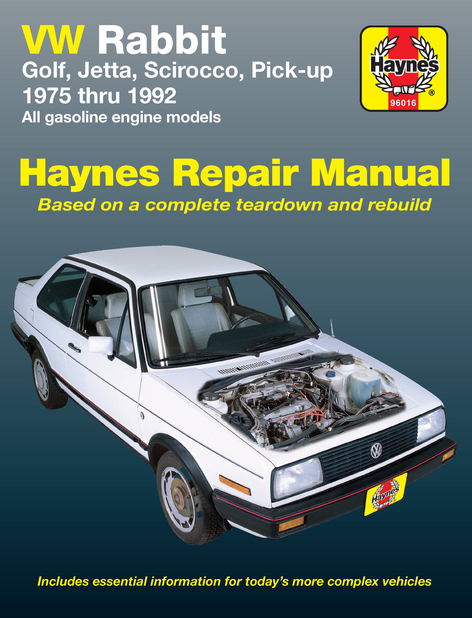 Front cover of a Haynes repair manual