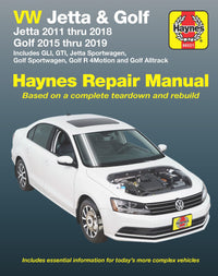 Front cover of a Haynes repair manual