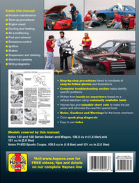 Volvo 120 & 130 Series, and P1800 Sports (1961-1973) Haynes Repair Manual