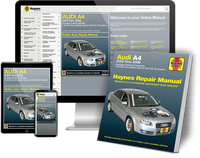 Audi A4 Haynes Repair Manual Book and Online Bundle