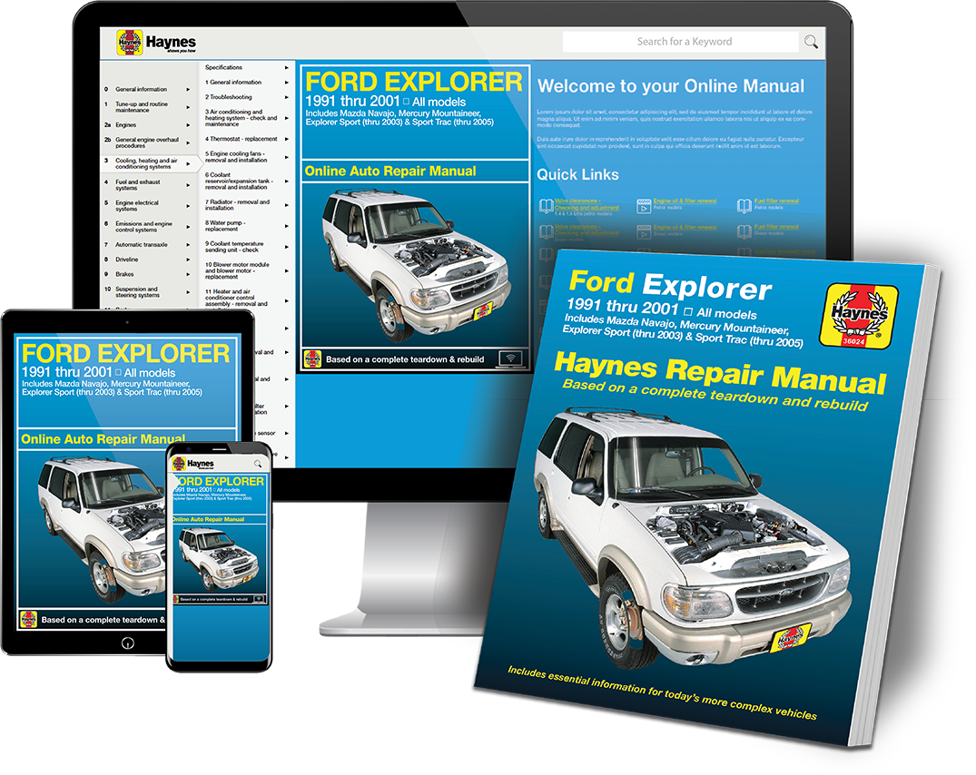 Ford Explorer & Mazda Navajo covering Ford Explorer & Mazda Navajo