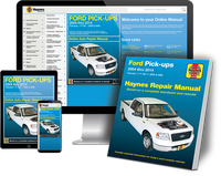 Ford Pick Ups 2004 thru 2014 Haynes Manual and Online Manual Bundle