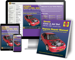 Honda Civic Manuale Di Officina 1995-2000 - Guida Riparazioni E Manutenzione - Foto 6