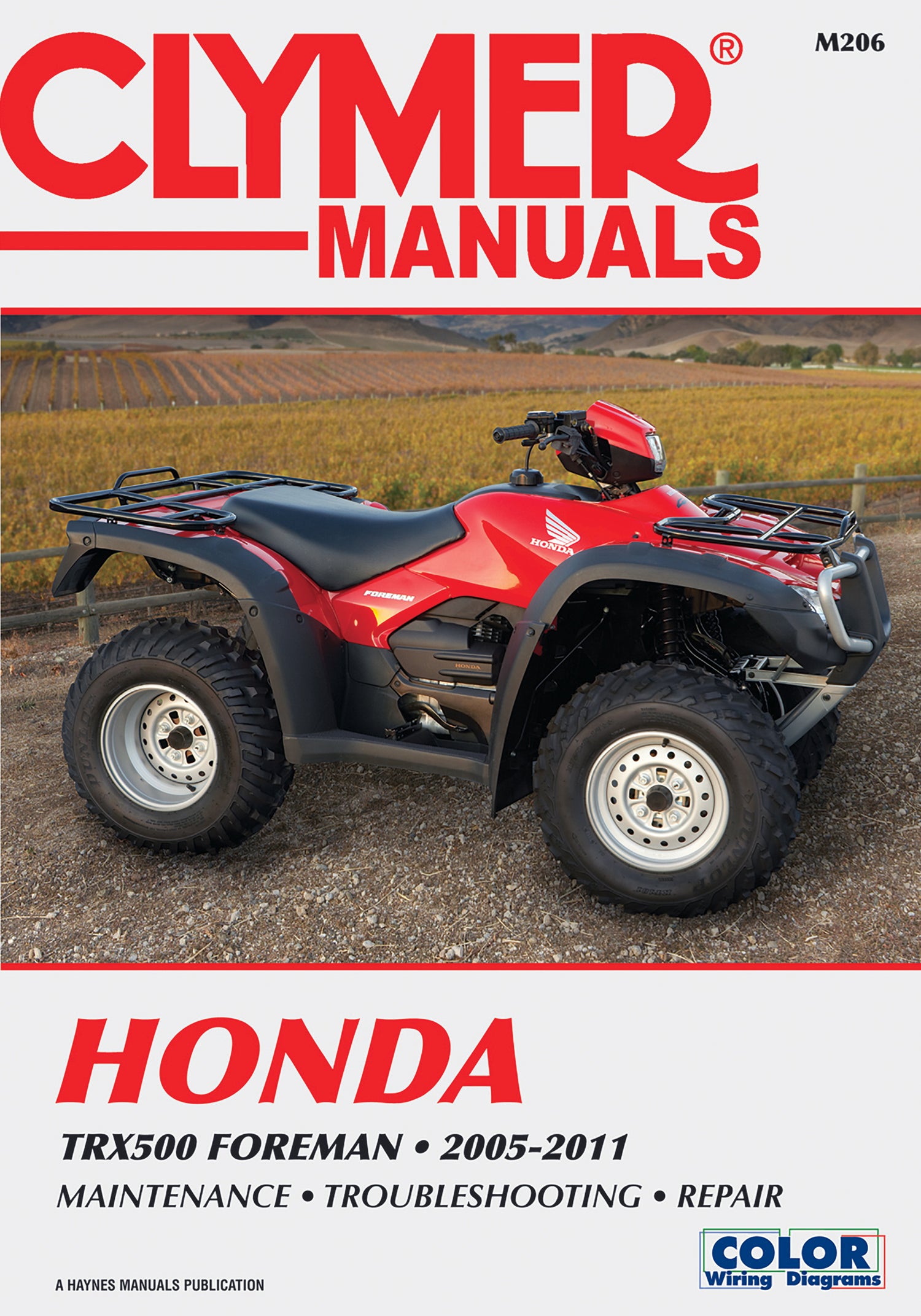 Honda TRX500 Foreman Series ATV (2005-2011) Service Repair Manual