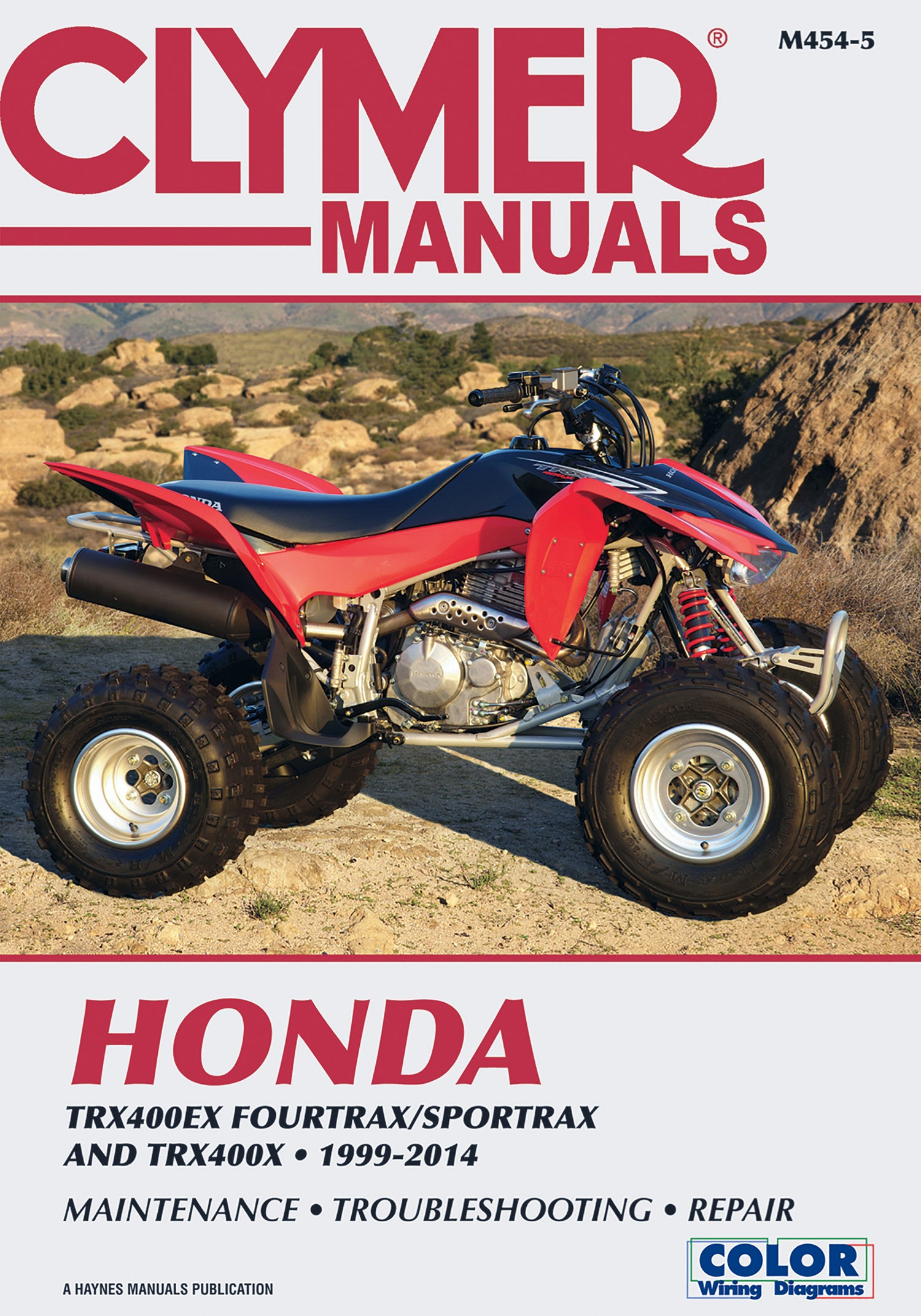 Honda TRX400EX FourTrax/SportTrax & TRX400X (1999-2014) Service Repair Manual