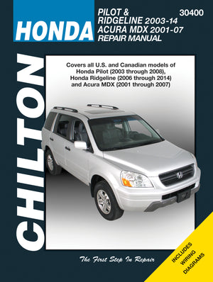 Chilton Acura Service & Repair Manuals