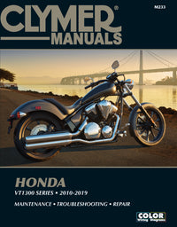 Front cover of a Clymer manual
