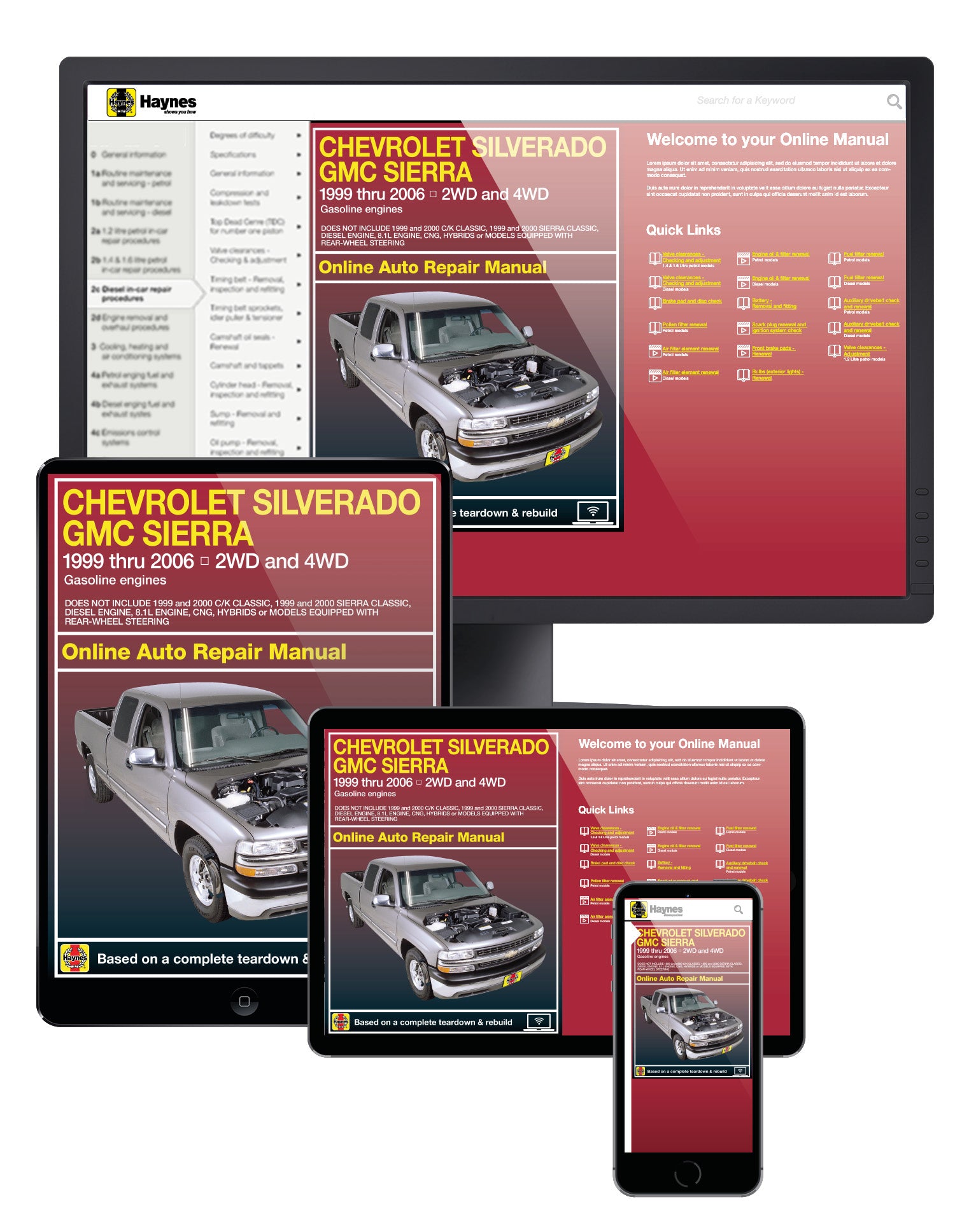 Chevrolet Silverado & GMC Sierra Gas Pick-ups (99-06) Haynes Repair Manual (Includes 07 Silverado Classic, Sierra Classic & Sierra Denali Classic)