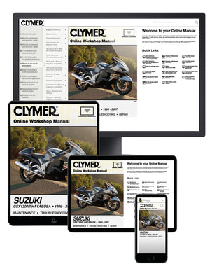 Suzuki GSX1300R Hayabusa Motorcycle (1999-2007) Service Repair Manual