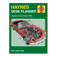 Haynes Classic Car Desk Planner 2026 - Hardcover