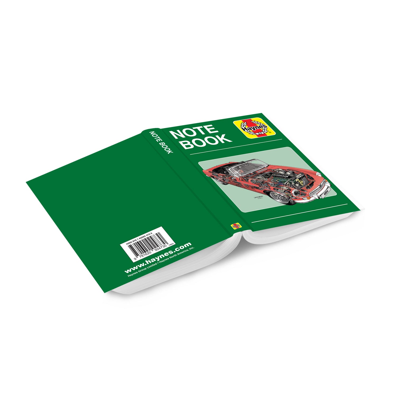 Haynes Classics Hardcover Notebook: MBG Roadster