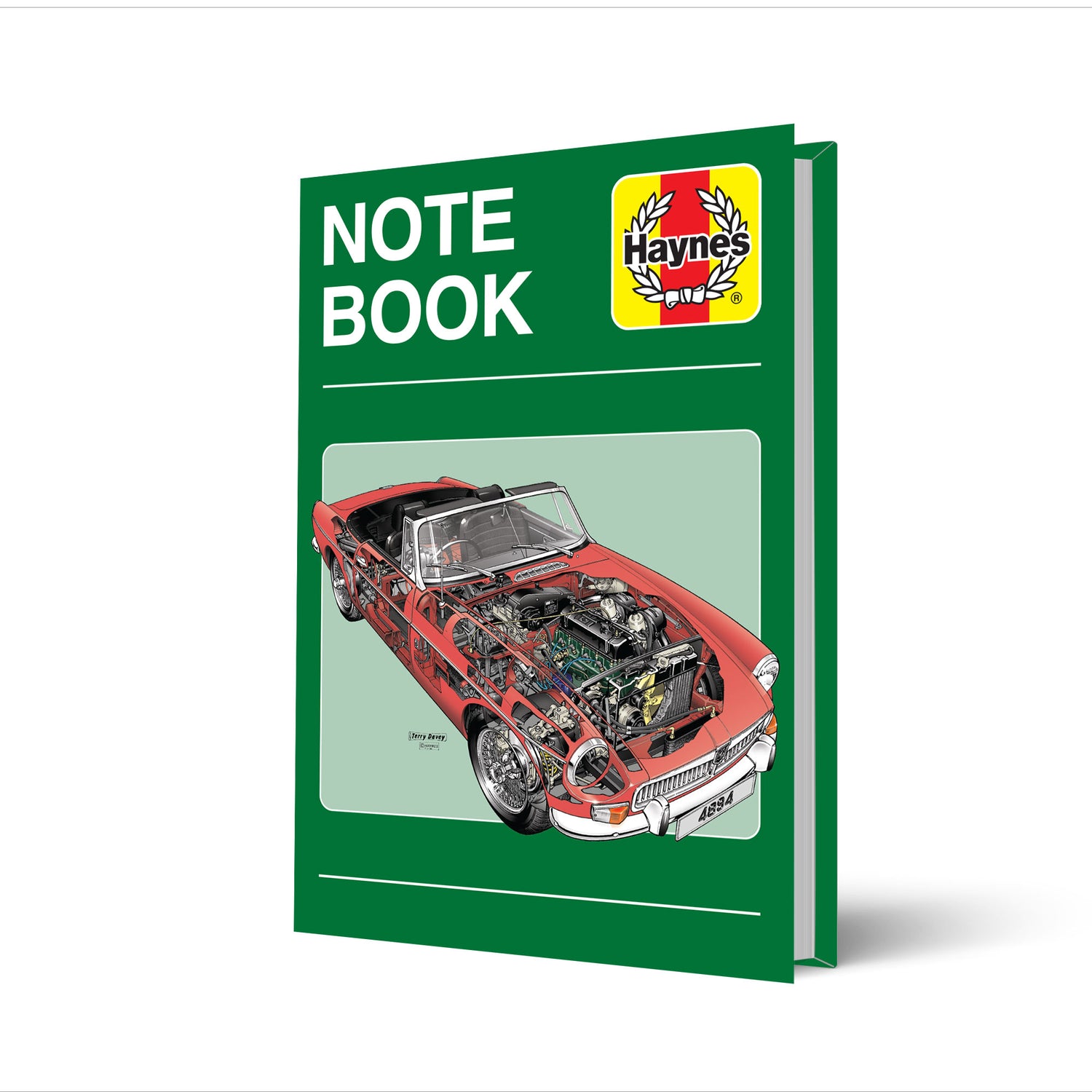 Haynes Classics Hardcover Notebook: MBG Roadster