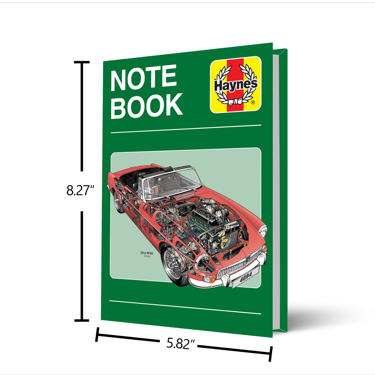 Haynes Classics Hardcover Notebook: MBG Roadster