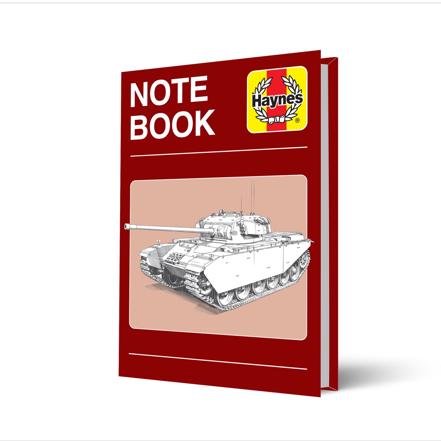 Haynes Classics Hardcover Notebook: Chieftain Main Battle Tank