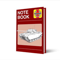 Haynes Classics Hardcover Notebook: Chieftain Main Battle Tank