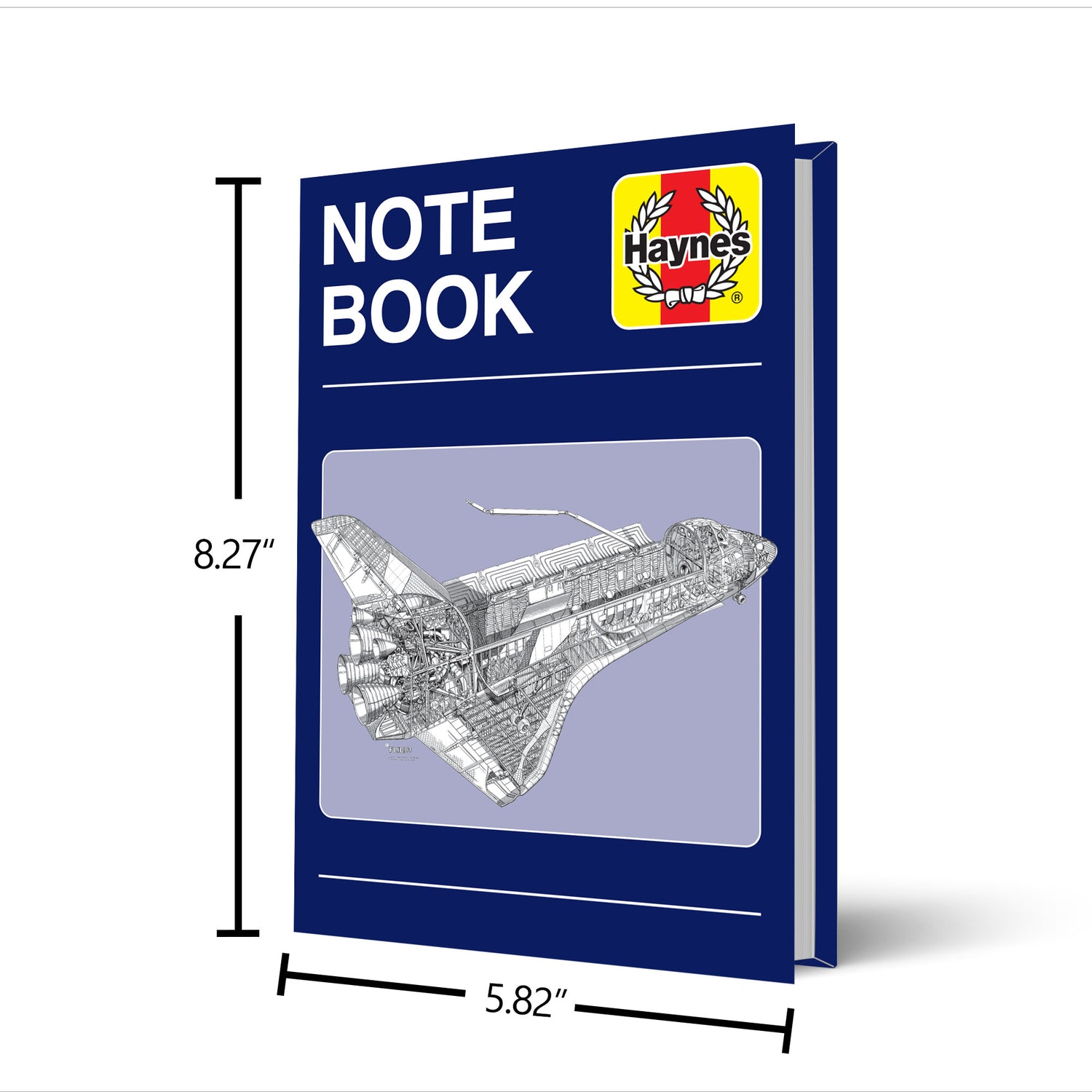 Haynes Classics Hardcover Notebook: Space Shuttle