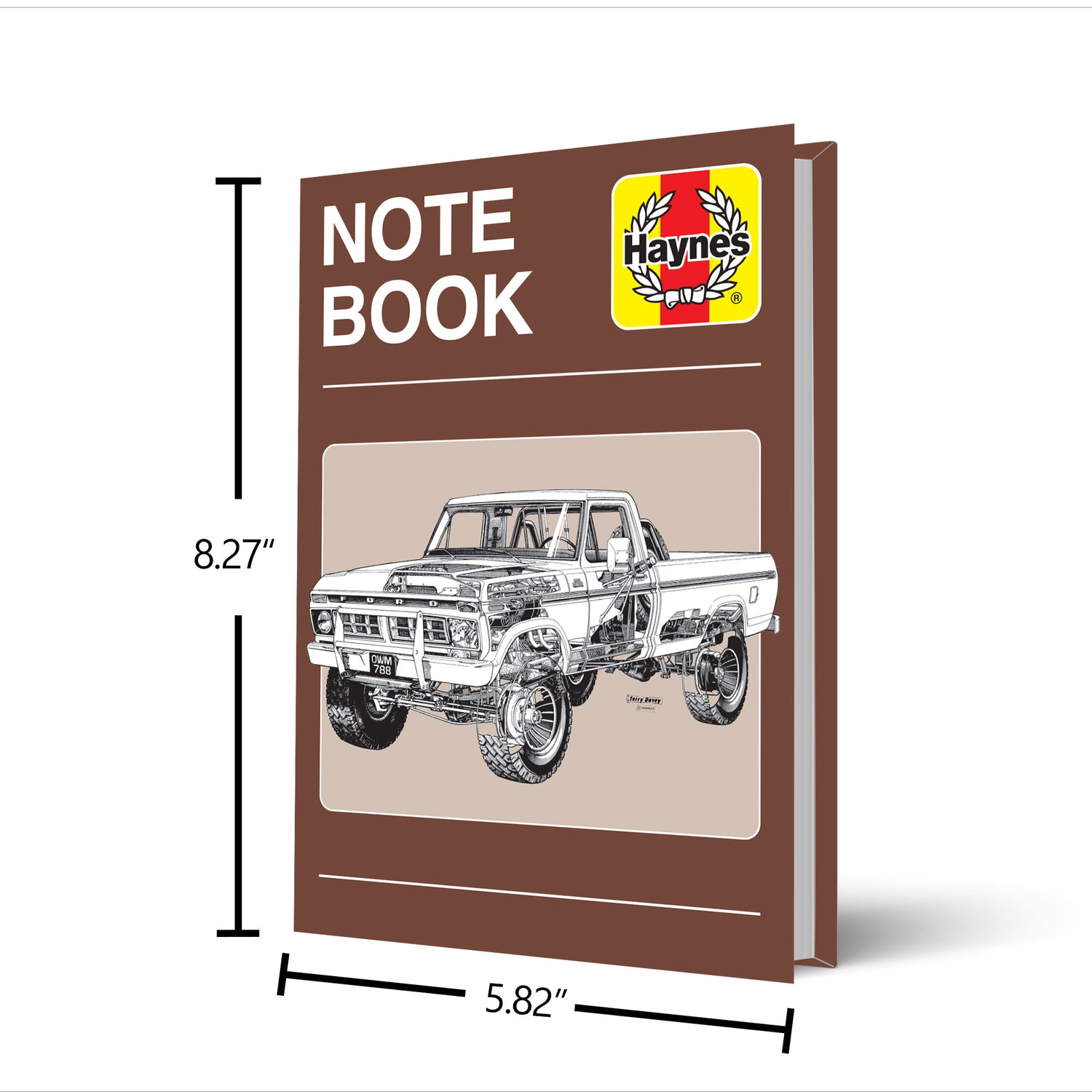 Haynes Classics Hardcover Notebook: Ford F-Series Pickup Truck