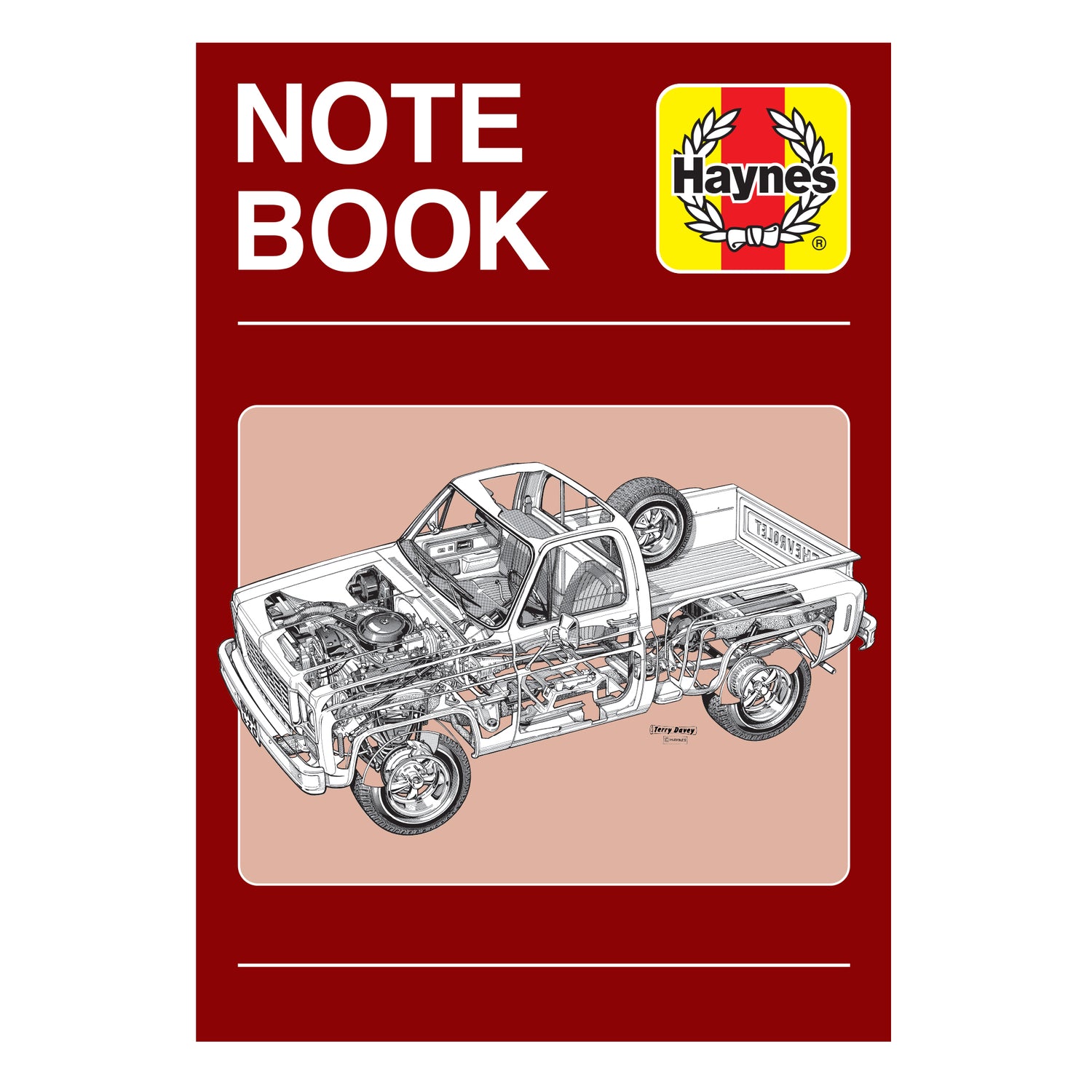 Haynes Classics Hardcover Notebook: Chevrolet Pickup - Square Body