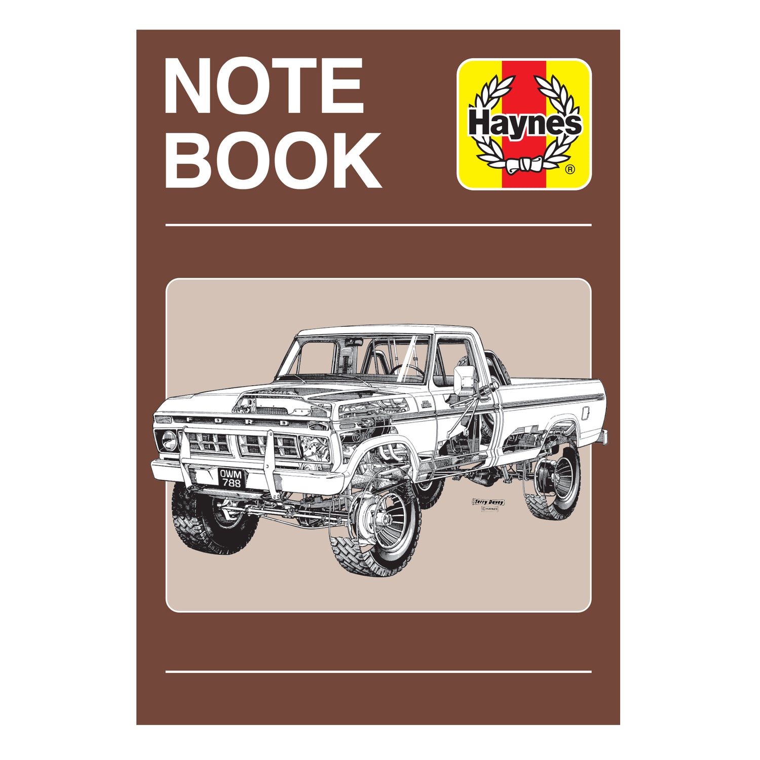 Haynes Classics Hardcover Notebook: Ford F-Series Pickup Truck