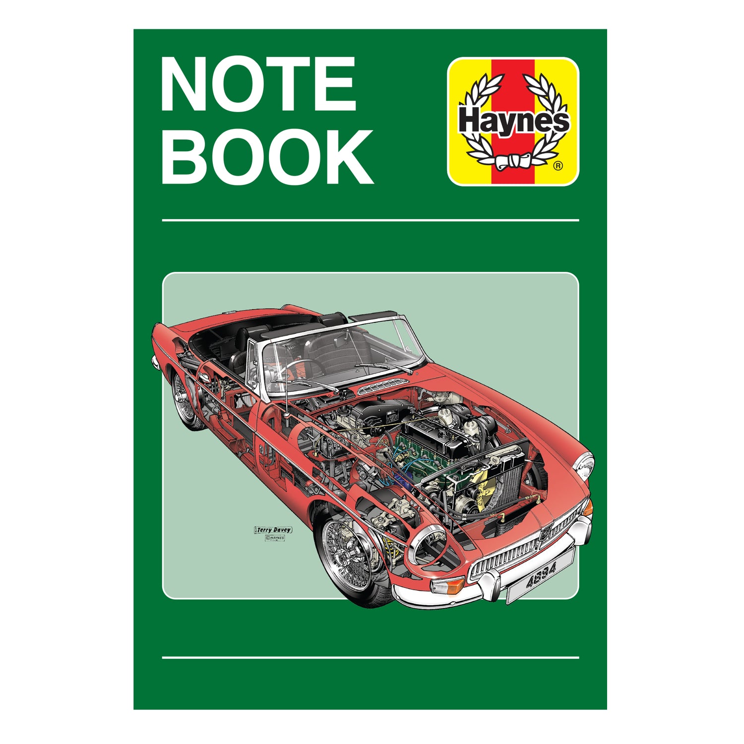 Haynes Classics Hardcover Notebook: MBG Roadster