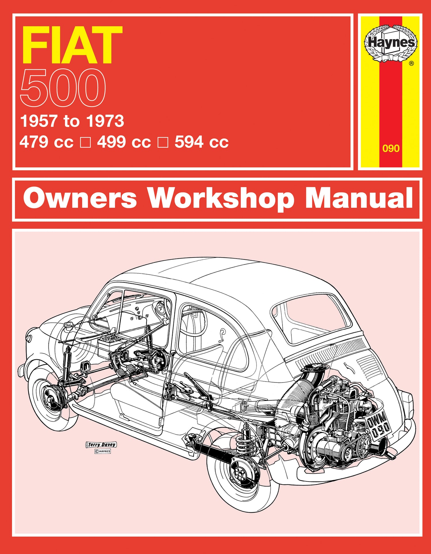 Front cover of a Haynes repair manual