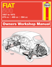 Front cover of a Haynes repair manual