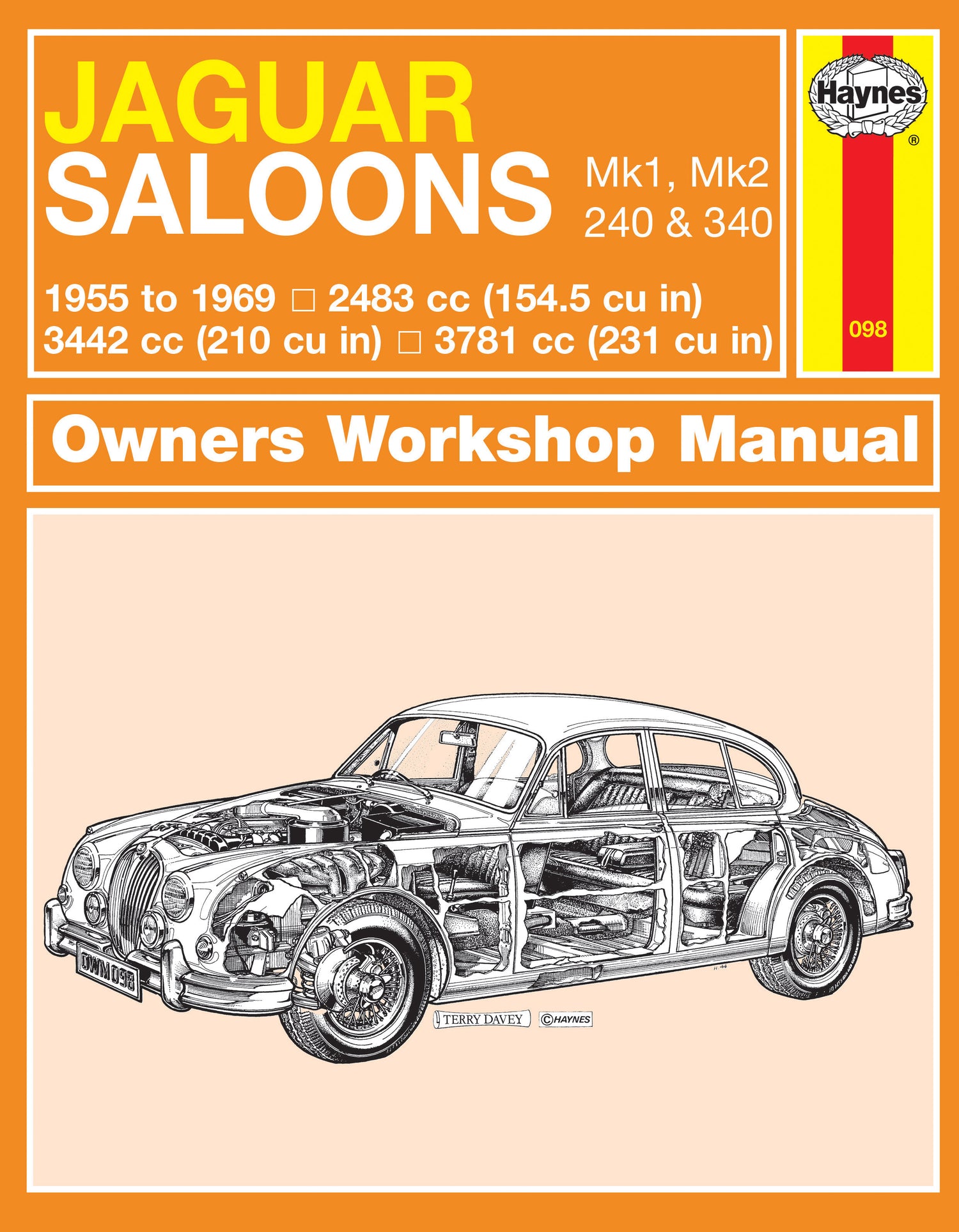 Front cover of a Haynes repair manual