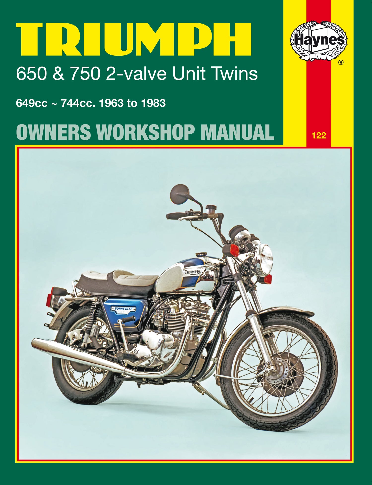 Front cover of a Haynes repair manual