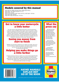 Back cover of a Haynes repair manual