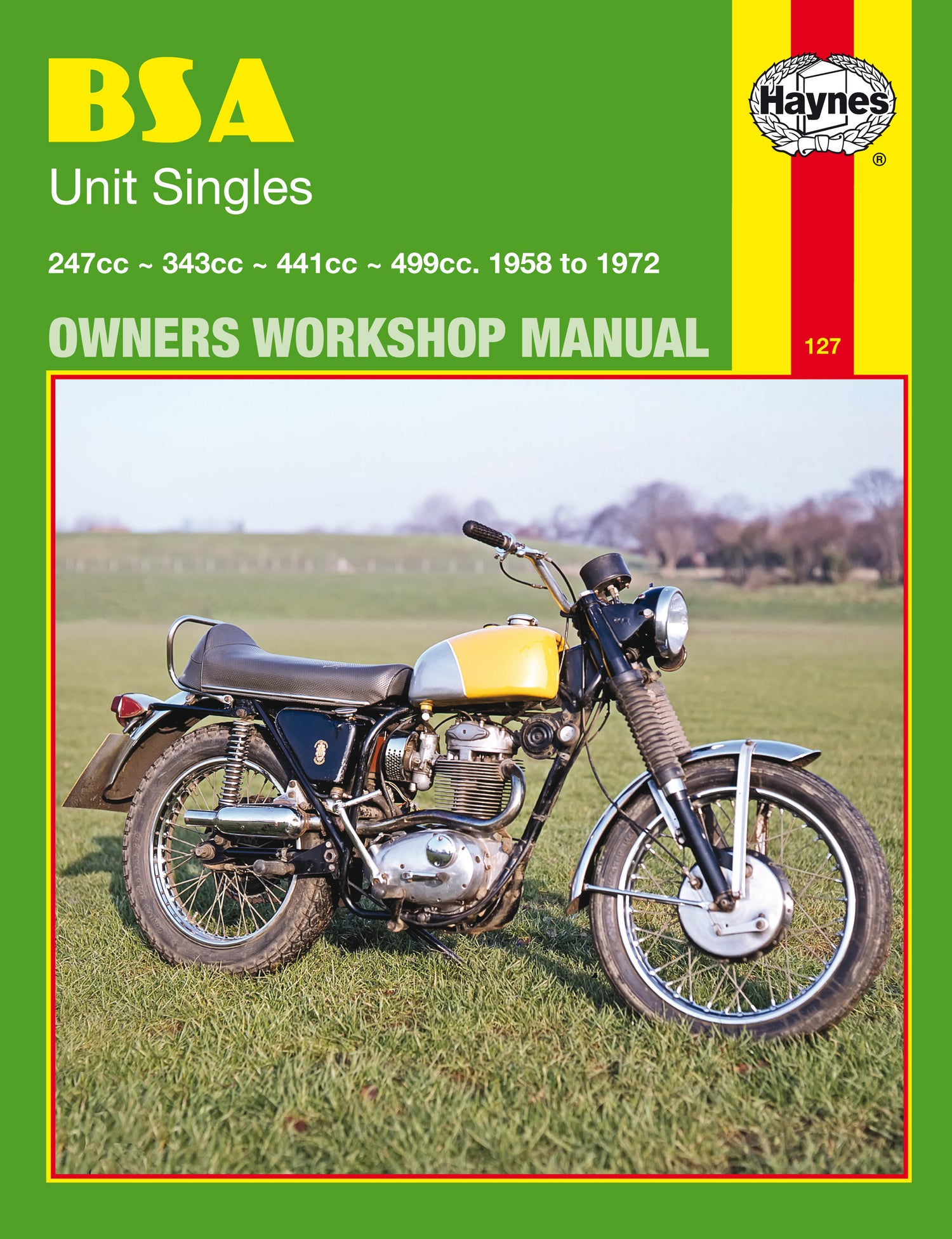 Front cover of a Haynes repair manual