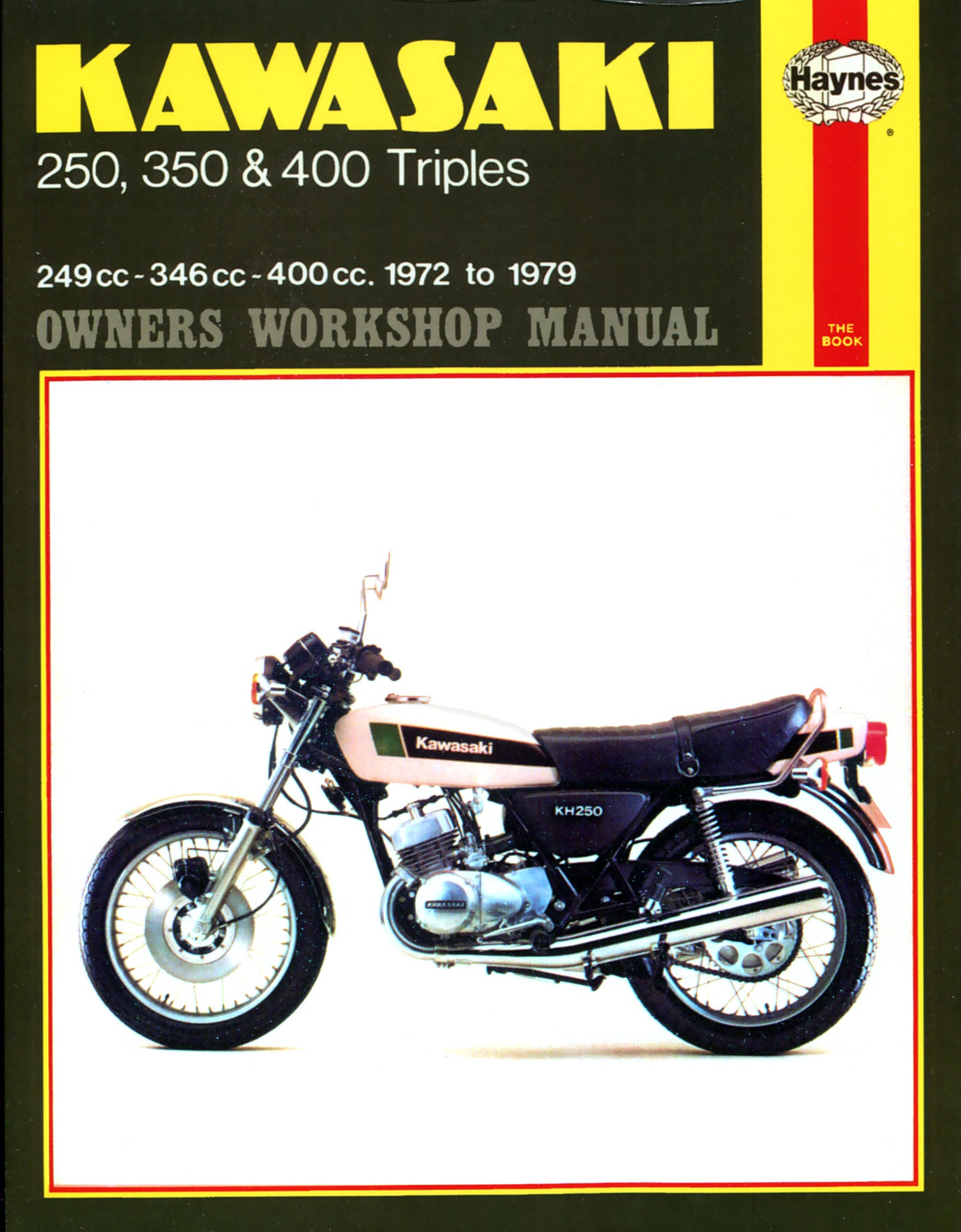 Front cover of a Haynes repair manual